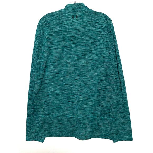 Under Armour Fitted HeatGear Quarter Zip Pullover Mens XL Athleisure Activewear - Picture 3 of 7